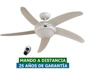 Ventilador De Techo Con Luz Casafan 9513279 Elica 132 We-we Blanco