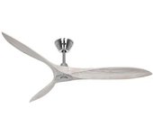 Ventilador De Techo Casafan Eco Airscrew 315240 152cm Motor Dc / Blanco Gastado