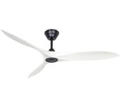 Ventilador De Techo Casafan Eco Airscrew 315246 152cm Motor Negro Dc / Aspas Madera