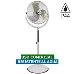 Ventilador De Pie Casafan 304509 Speed2protect Blanco