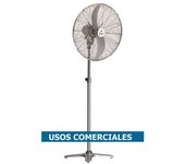 Ventilador De Pie Casafan 207503 Wm2 Stand Eco Gris Plateado