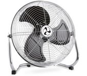 Ventilador De Pie Casafan 304008 Speed 40-g Ch Negro Mate/ Cromo