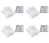 Accesorios De Repuesto Para Aspiradora Aspiradora De Limpieza Compatible Con Vk135 Vk136 40 Bolsas Para Polvo + 4 F