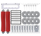 Repuestos Para Aspiradoras Robot P10 Pro: Cepillo Lateral Principal Filtro Hepa Paños De Fregona Bolsa Para Polvo.