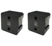 Reemplazo 2 Piezas Compatible Con + Módulo De Esterilización Silver Ion Compatible Con Deebot X1 / T10 / Turbo / Omini Negro