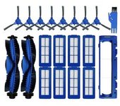 Repuesto De Barredora Compatible Con Robovac 11s Max / 15c Max / 30c Max / G30 Cepillo Lateral Principal Cubierta De Filtro Hepa