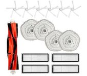 Repuesto Para Aspiradora Robot W10 W10 Pro Cepillo Lateral Principal Filtro Hepa Mopa Almohadillas De Tela Juego De Accesorios