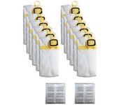 Bolsas De Repuesto Para Aspiradora Vorwerk Vk140 Vk150 Y Vk140 (12 Unidades)
