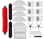 Repuesto Para Aspiradora S7 Maxv Ultra/s7 Pro Ultra Cepillo Lateral Principal Filtro Hepa Paño De Fregona Bolsas Para Polvo.