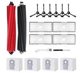 Kit De Repuesto Compatible Con Aspiradoras Robot S8+/s8 Pro Ultra Piezas Cepillos De Rodillo Aspiradoras