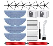Juego De Accesorios De Repuesto Compatible Con S7 Pro Ultra/s7 Maxv Ultra Bolsas Para Polvo Cepillo Principal Para Robot Aspirador Acc