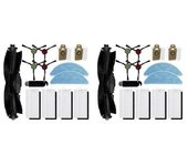 Repuesto 2x Compatible Con El Robot Aspirador Q6 Se Cepillo Lateral Principal Filtro Hepa Bolsa Para Polvo Mopa Piezas De Repuesto