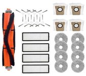 Repuesto Para Aspiradoras Robot Omni 2 C102cn Cepillo Lateral Principal Filtro Hepa Paños De Fregona Bolsa Para Polvo Repuesto