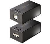 Startech.com Extensor Usb 2.0 Por Cable Cat5e/cat6 (rj45) - Juego Adaptador De Usb Por Ethernet De 150m - Alargador Usb Alimentado Externamente -