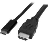 Cable Adaptador Usb-c A Hdmi - 2m - 4k A 30hz, Usb C, Hdmi, Masculino, Masculino, Negro,
