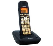 Maxcom Mc6800 Teléfono Inalámbrico Dect Negro (black)