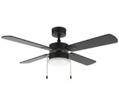 Ventilador De Techo Con Luz Energysilence Aero 450 Fullblack Cecotec