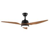 Ventilador De Techo Con Luz Energysilence Aero 5250 Blackwood Cecotec