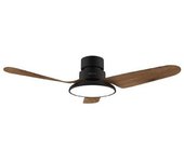 Ventilador De Techo Con Luz Energysilence Aero 5200 Light Darkwood Cecotec