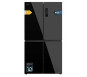 Cecotec Frigorífico 4 Puertas Bolero Coolmarket 4d 601 Black Glass E