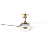 Ventilador De Techo Con Luz Energysilence Aero 4265 Goldwhite Cecotec