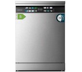 Cecotec Lavavajillas 60 Cm - Libre Instalación Bolero Aguazero 6700 Inox B. 15 Cubiertos, Bajo Consumo, Motor Inverter Plus, Pan