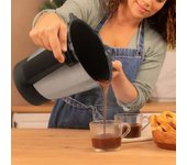 Jarra Cerámica Habana Easy. Capacidad De 3,3 Litros, Jarra De Acero Inoxidable Con Revestimiento Cerámico, Antiadherente, Ideal Para Masas Y Salsas,