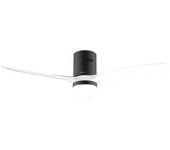Ventilador De Techo Con Luz Energysilence Aero 5600 Aqua Black&white Connected Cecotec