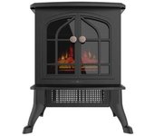 Chimenea Eléctrica De Pie Readywarm 2000 Flames. 2000 W, 2 Niveles De Potencia, Termostato Ajustable Y Control Independiente De Las Llamas, Área De