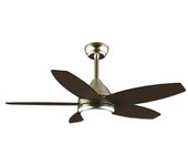 Ventilador De Techo Con Luz Energysilence Aero 4200 Golddarkwood Cecotec