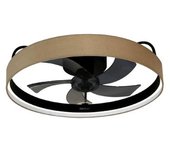 Ventilador De Techo Con Luz Energysilence Lampaero 650 Beige Design Cecotec