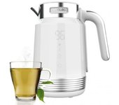 Hervidor De Agua De 1,7l Eléctrico Thermosense 600 Touch White. 2200w, Libre De Bpa, Acero Inoxidable Y Plástico De Máxima Calidad, Luz Led Y Luz De