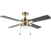 Ventilador De Techo Con Luz Energysilence Aero 450 Goldblack Cecotec