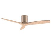 Ventilador De Techo Sin Luz Energysilence Aero 5500 Aqua Goldwhitewood Connected