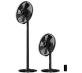 Ventilador De Pie Y Sobremesa Energysilence 555 2in1 Smart Xl. 55 W, Diámetro 16", 5 Aspas, Motor De Cobre, Mando A Distancia, 3 Modos Y 3 Velocidades