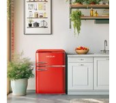 Cecotec Frigorífico Retro Bolero Coolmarket 2d Origin 86 Red E
