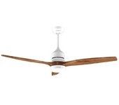 Ventilador De Techo Con Luz Energysilence Aero 5275 White&blackwood Cecotec