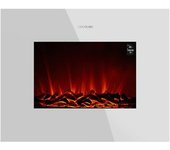 Chimenea Eléctrica Readywarm 2690 Flames Connected White Cecotec