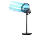 Ventilador Y Purificador De Aire Totalpure 2in1 Moonstyle Dark, 35 W, Tecnología Bladeless, Control Por Wifi, Pantalla Led, Hasta 120o De Oscilación,