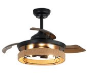 Ventilador De Techo Con Luz Energysilence Aero 3600 Invisible Natural Design
