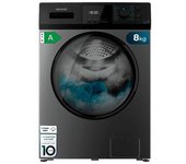 Lavadora Cecotec Bolero Dresscode 8410 Inverter Steel A 8kg 1400 Rpm Motor Inverter Plus A Gris 85 Cm