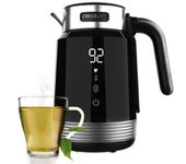 Hervidor De Agua De 1,7l Eléctrico Thermosense 600 Touch Black. 2200w, Libre De Bpa, Acero Inoxidable Y Plástico De Máxima Calidad, Luz Led Y Luz De