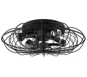 Ventilador De Techo Con Luz Energysilence Lampaero 650 Iron Design Cecotec