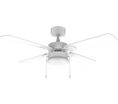 Ventilador De Techo Con Luz Energysilence Aero 450 Fullwhite Cecotec