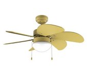 Ventilador De Techo Con Luz Energysilence Aero 3600 Vision Full Yellow Cecotec