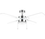 Ventilador De Techo Con Luz Energysilence Aero 450 Ironwhite Cecotec
