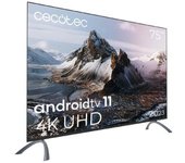 Televisor Led 75" Smart Tv A3 Series Alu30075s Cecotec