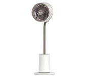 Ventilador De Pie Htw Fjd1821arb Con Lámpara Compartimento Aromaterapia Mando Blanco