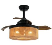 Ventilador De Techo Con Luz Energysilence Aero 3600 Invisible Natural Style Cecotec