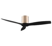 Ventilador De Techo Sin Luz Energysilence Aero 5500 Aqua Goldblack Connected Cecotec